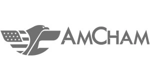 AMCHAM logo IndustryArabic